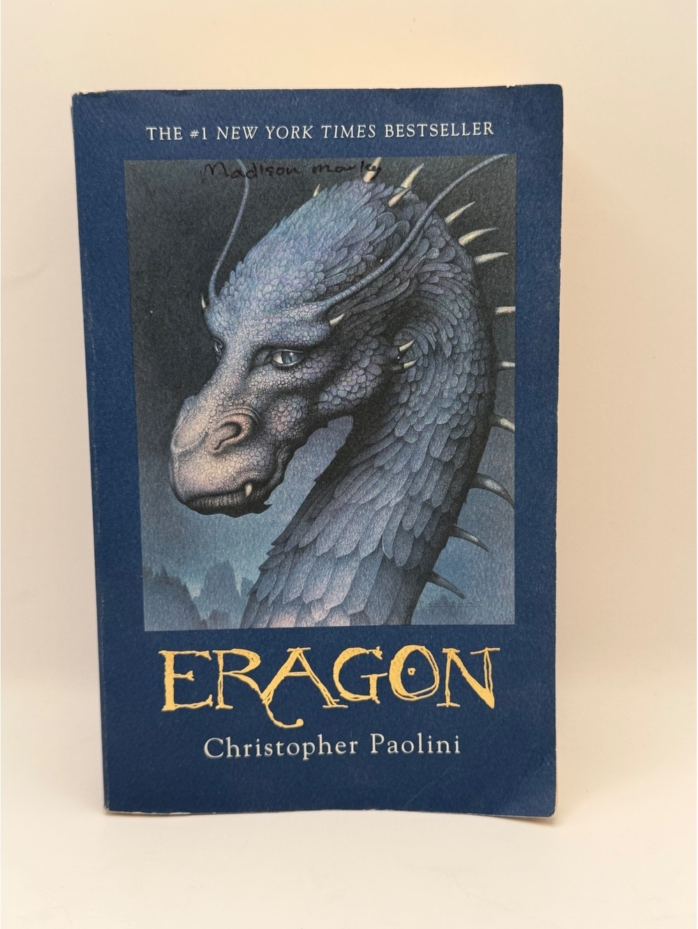 Eragon by Christopher Paolini paperback book